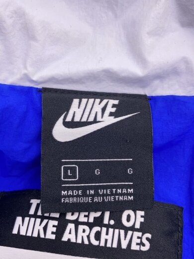 商品画像：ナイロンジャケット/L/ナイロン/BLU/無地/BV5211-405 3