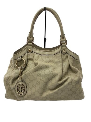 商品画像：ハンドバッグ/レザー/BEG/総柄/211944 1