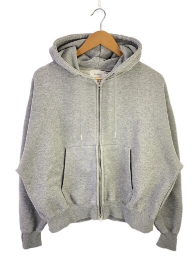 商品画像：ジップパーカー/2/コットン/GRY/無地/SOWUF0824001 1