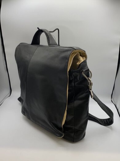 商品画像：ショルダーバッグ/レザー/BLK 2