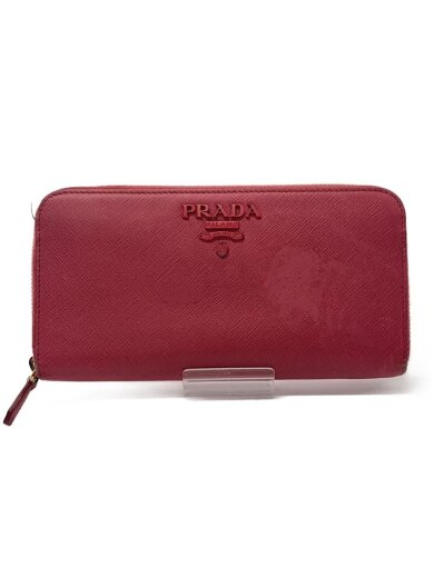 商品画像：サフィアーノ/ラウンドジップ/長財布/PVC/PNK/レディース 1