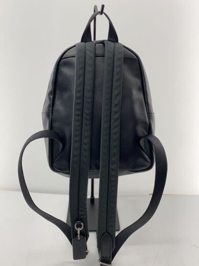 商品画像：ミニ・チャーリー・バックパック_シグネチャー_ブラックレザー/レザー/BLK/総柄 3