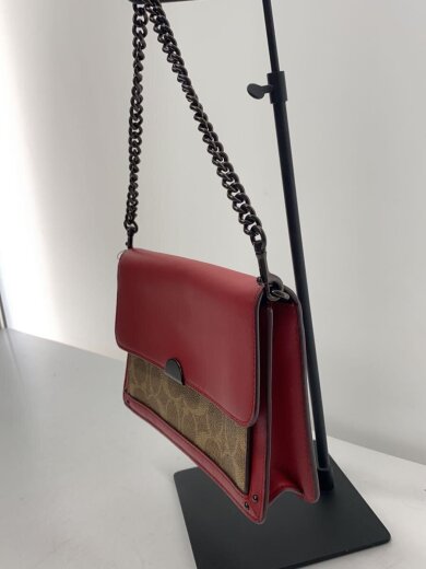 商品画像：ショルダーバッグ_ディンキー/レザー/RED/アニマル// 2