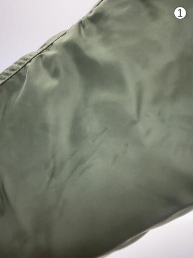 商品画像：フライトジャケット/XXL/ナイロン/KHK/無地/6152176 6