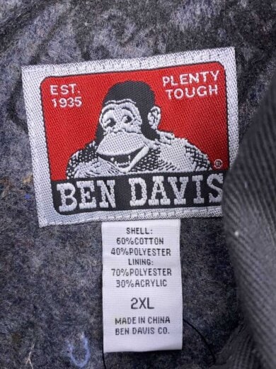 商品画像：カバーオール/XXL/コットン/BLK 3