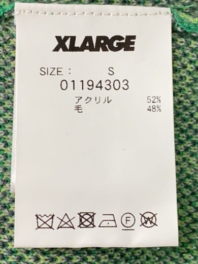 商品画像：ニット・セーター(厚手)/S/アクリル/GRN/無地/01194303// 4