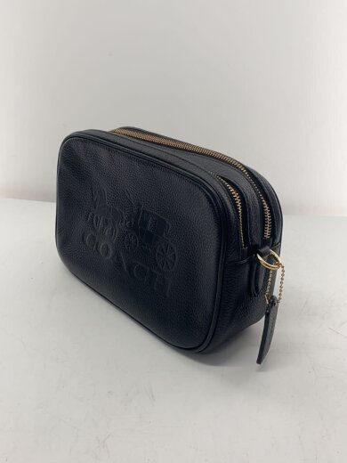 商品画像：ショルダーバッグ_ホースアンドキャリッジ/レザー/BLK/無地// 2