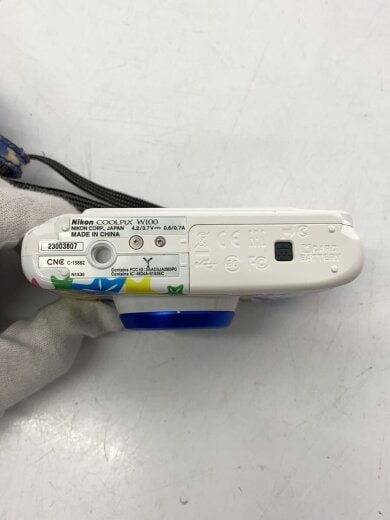 商品画像：デジタルカメラ COOLPIX W100 [マリン] 4