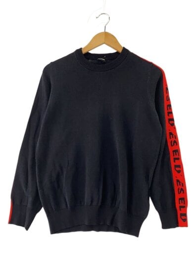 商品画像：ニット・セーター(薄手)/XS/コットン/BLK// 1