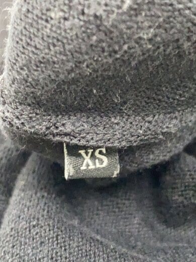 商品画像：ニット・セーター(薄手)/XS/コットン/BLK// 4