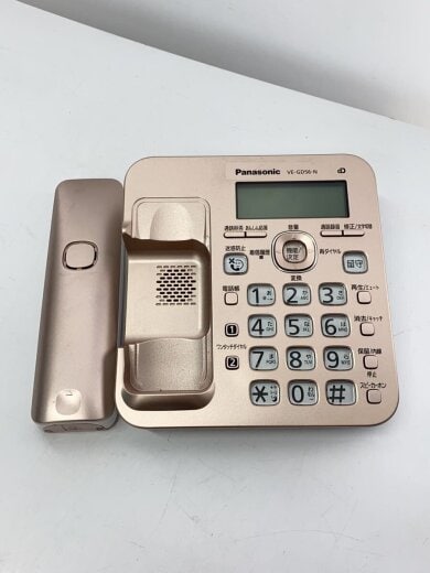 商品画像：電話機 RU・RU・RU VE-GD56DL-N [ピンクゴールド]// 3