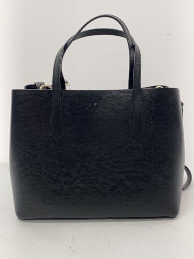 商品画像：ショルダーバッグ/レザー/BLK/無地 2