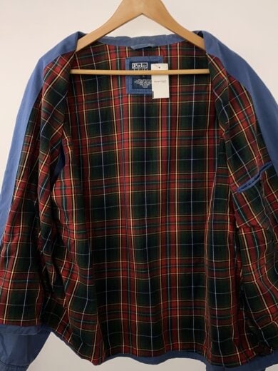 画像：POLO RALPH LAURENジャケット/L/コットン/BLU/無地//3
