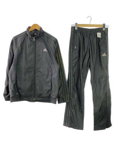 画像：adidasセットアップ/M/ポリエステル/ブラック/黒/ジャージ/メッシュ/703917/JD2016/ラグラン1