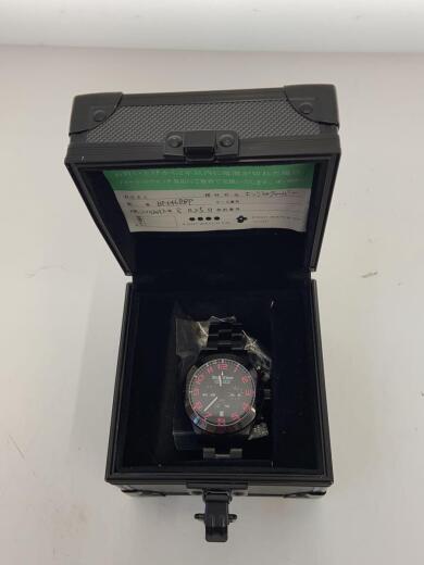 画像：Angel Clover腕時計/アナログ/ブラック/黒/BM46BBP/クロノグラフ/ロゴ/BM46/BLACK MASTER3