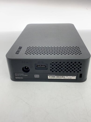 画像：BUFFALO外付け ハードディスク HD-LL1.0U3-BKF [ブラック]2