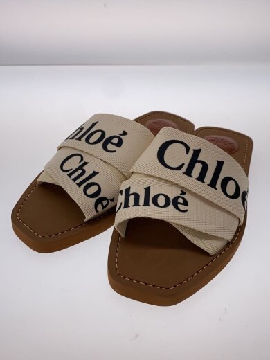 画像：ChloeWOODY SLIPPERS/サンダル/37/BRW/22U188Z32