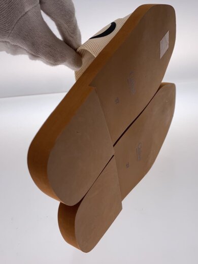 画像：ChloeWOODY SLIPPERS/サンダル/37/BRW/22U188Z34