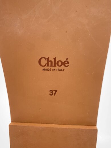画像：ChloeWOODY SLIPPERS/サンダル/37/BRW/22U188Z35
