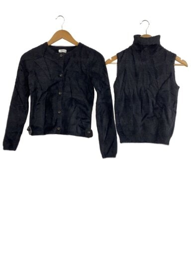 商品画像：アンサンブルシャギートップス/トップス/FREE/ナイロン/BLK/無地/112431019 1