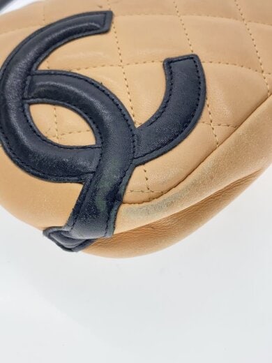 商品画像：カンボンライン/ココマーク/キルティング/トートバッグ/レザー/BEG/無地// 7