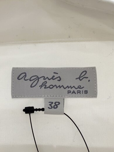 商品画像：イーザルロゴ/トカゲ/半袖シャツ/38/コットン/WHT/W805U892 3