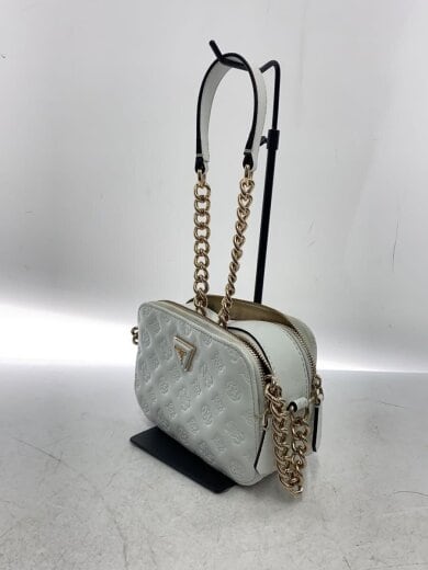 商品画像：ショルダーバッグ/フェイクレザー/WHT/総柄// 2