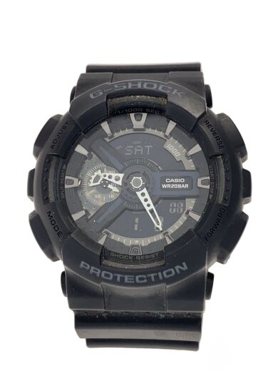 商品画像：クォーツ腕時計・G-SHOCK/デジアナ/ラバー/BLK/BLK 1