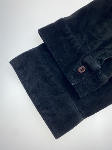 商品画像：レザージャケット/M/豚革/BLK/無地/L517 5