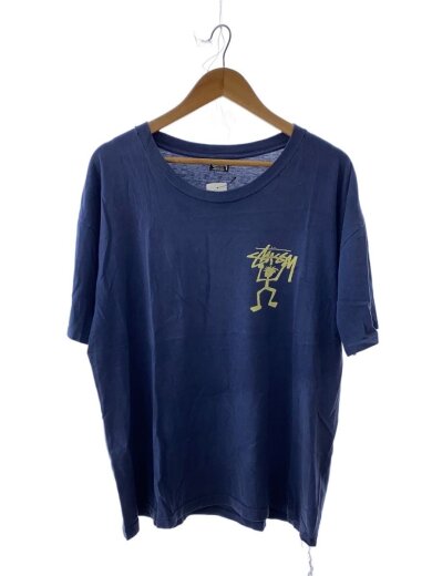 商品画像：80S/プリント/Tシャツ/L/コットン/NVY/無地 1