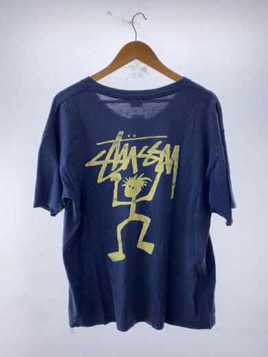 商品画像：80S/プリント/Tシャツ/L/コットン/NVY/無地 2