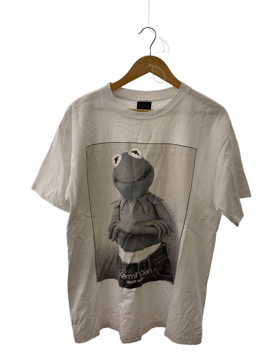 CHANGES / 1990s/Kermit/USA製/Tシャツ/XL/コットン/WHT