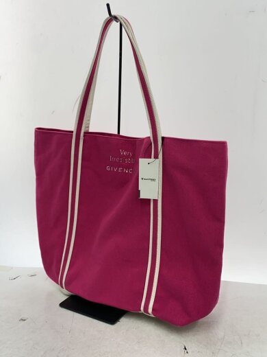 商品画像：キャンバス/トートバッグ/コットン/PNK/無地 2