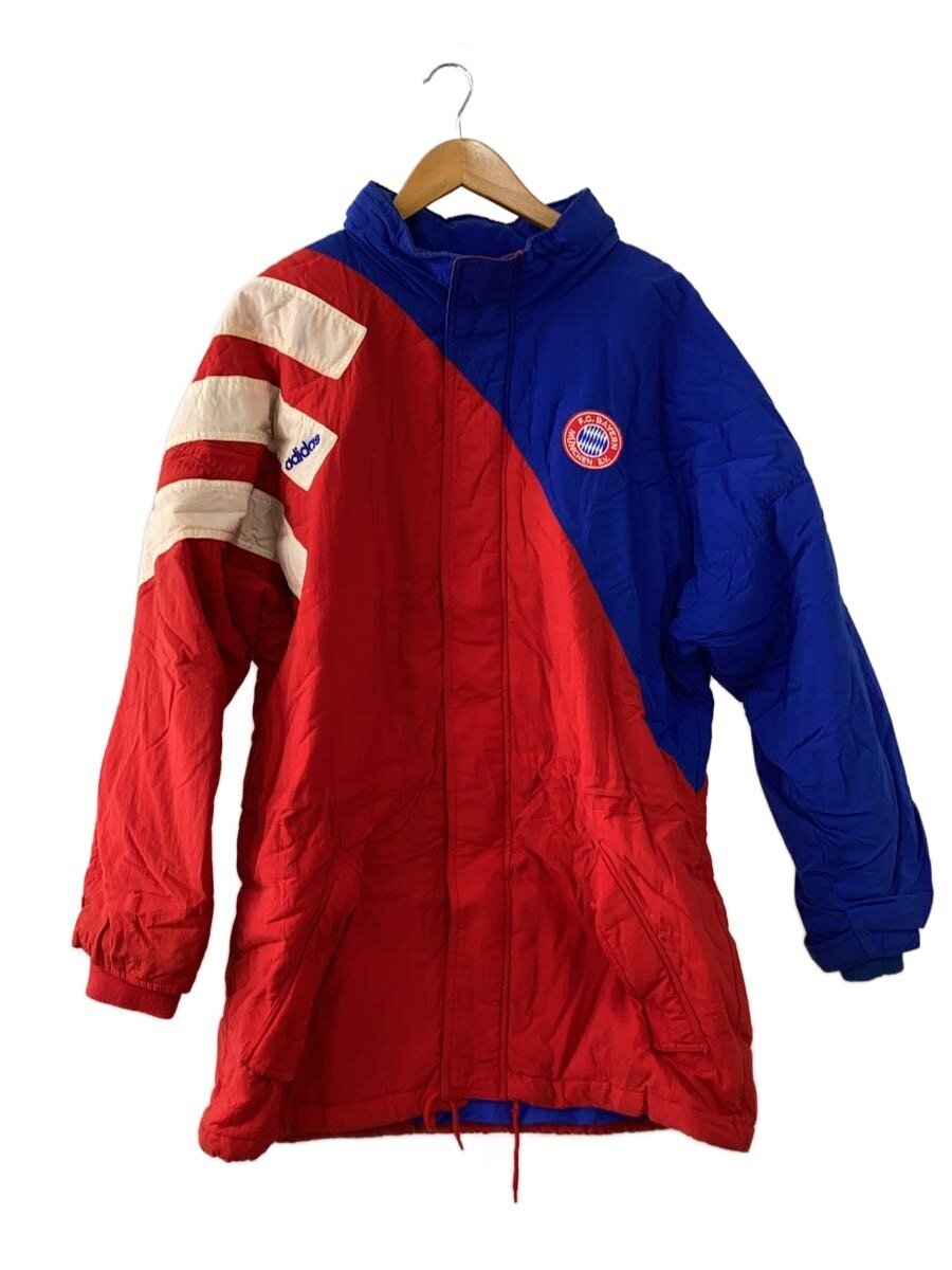 adidas / バイエルン/80s/ダウンジャケット/FREE/コットン/マルチカラー/無地