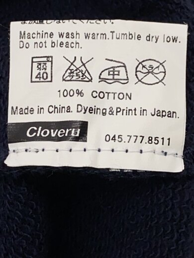 商品画像：Clover underground/スウェット/XL/コットン/NVY/無地 4
