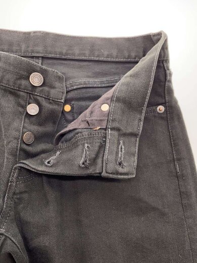 商品画像：スタッズブラックデニムパンツ/ボトム/30/コットン/BLK/無地 3