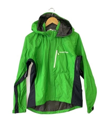 商品画像：サイクルレインジャケット/マウンテンパーカ/M/ナイロン/GRN/無地/1130409 1