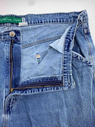 商品画像：silvertab/香港製/カーペンターパンツ/42/デニム/BLU/無地 3