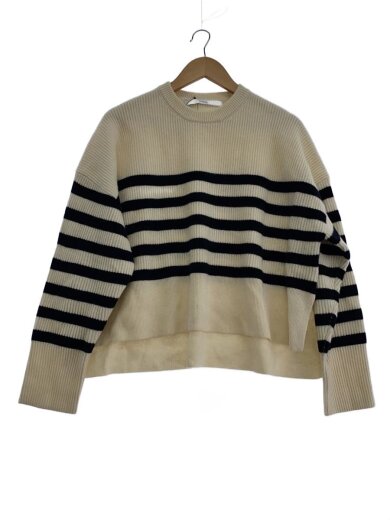 商品画像：アゼボーダークルーネックプルオーバー/ニット/セーター/ボーダー/23-080-220-6080-4-0// 1