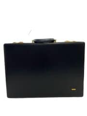 OLD/made in italy/アタッシュケース/レザー/BLK/無地