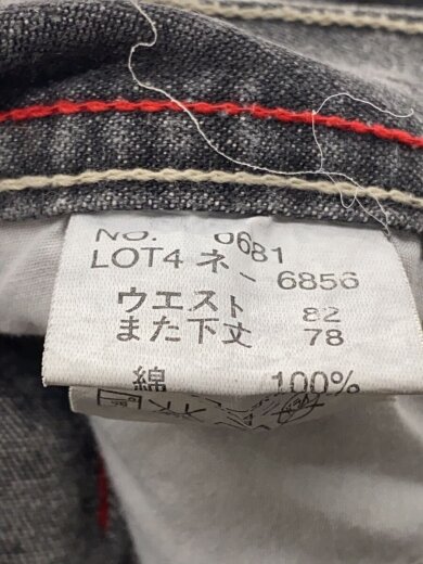 商品画像：00s/カーゴパンツ/L/デニム/BLK/0681 5