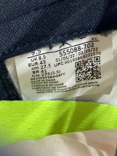 商品画像：AIR JORDAN 1 RETRO HIGH OG_エアジョーダン 1 レトロ ハイ OG/27.5cm/YLW 5