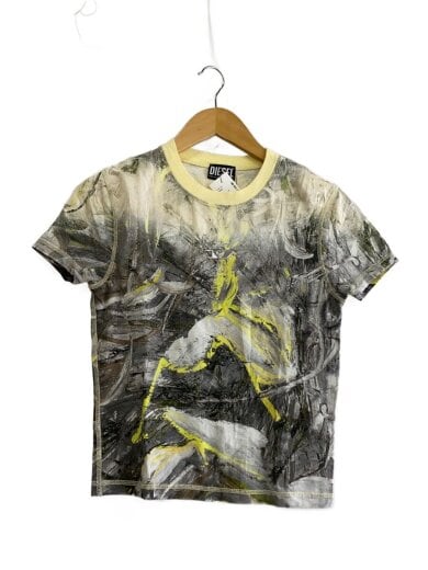 商品画像：Dロゴ/メタル/Tシャツ/M/コットン/YLW/総柄/t-skinzy-g1-OUT 1