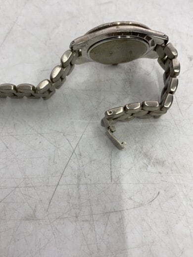 商品画像：クォーツ腕時計/アナログ/ステンレス/WHT/SLV/LIFE 4