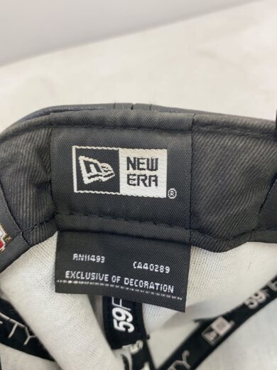 商品画像：キャップ/7 3/8/フェイクレザー/BLK/無地/メンズ 5