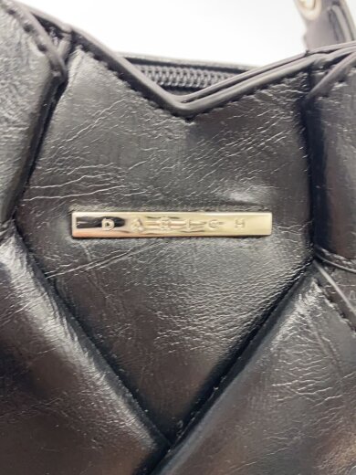 商品画像：2WAY/ライダースライクハートバッグ/ショルダーバッグ/--/BLK/無地 5