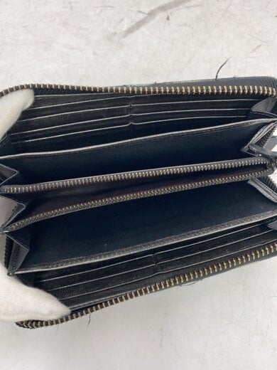 商品画像：長財布/レザー/BLK/メンズ 4