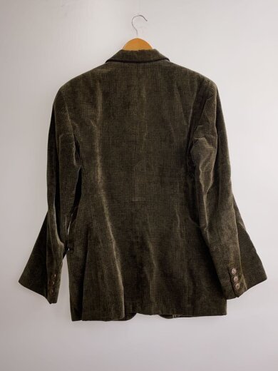 商品画像：80s/archive/テーラードジャケット/--/ベロア/GRN/チェック 2