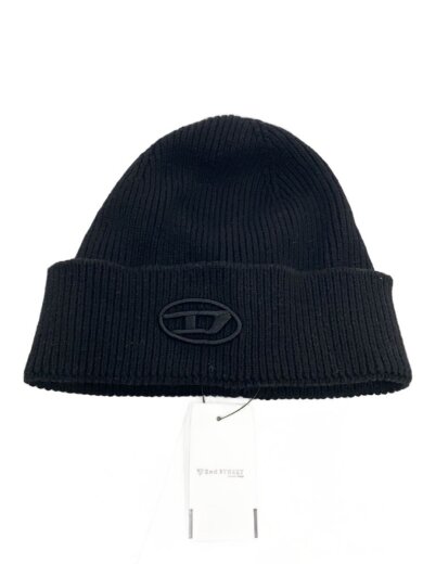 商品画像：ニットキャップ/--/コットン/BLK/無地/メンズ 1