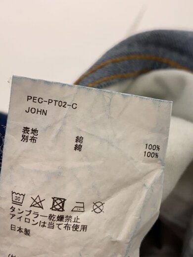 商品画像：ウエストステッチ/デニムパンツ/ボトム/S/デニム/IDG/PEC-PT02-A 5